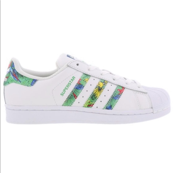 adidas Other - Adidas Superstar J “Aloha”Juniors Size 5